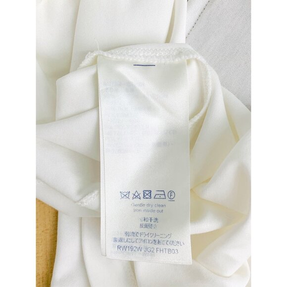 Louis Vuitton White Logo Embroidered Crewneck Short Sleeve T-Shirt - Picture 8 of 9